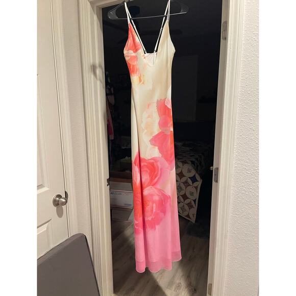 AFRM Romy Floral Mesh Maxi Slipdress - Picture 5 of 6